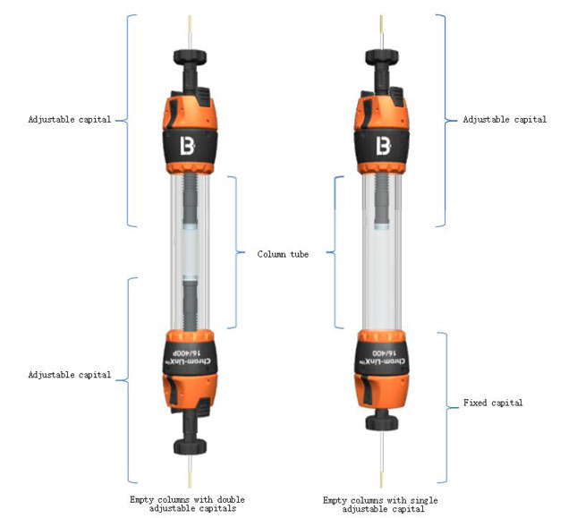 Glass Chromatography Column