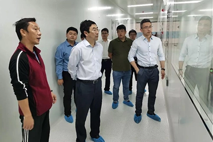 Ding Xinghua, Deputy Secretary Of Rugao Municipal Party Committee, Visited Bio-link Factory Again